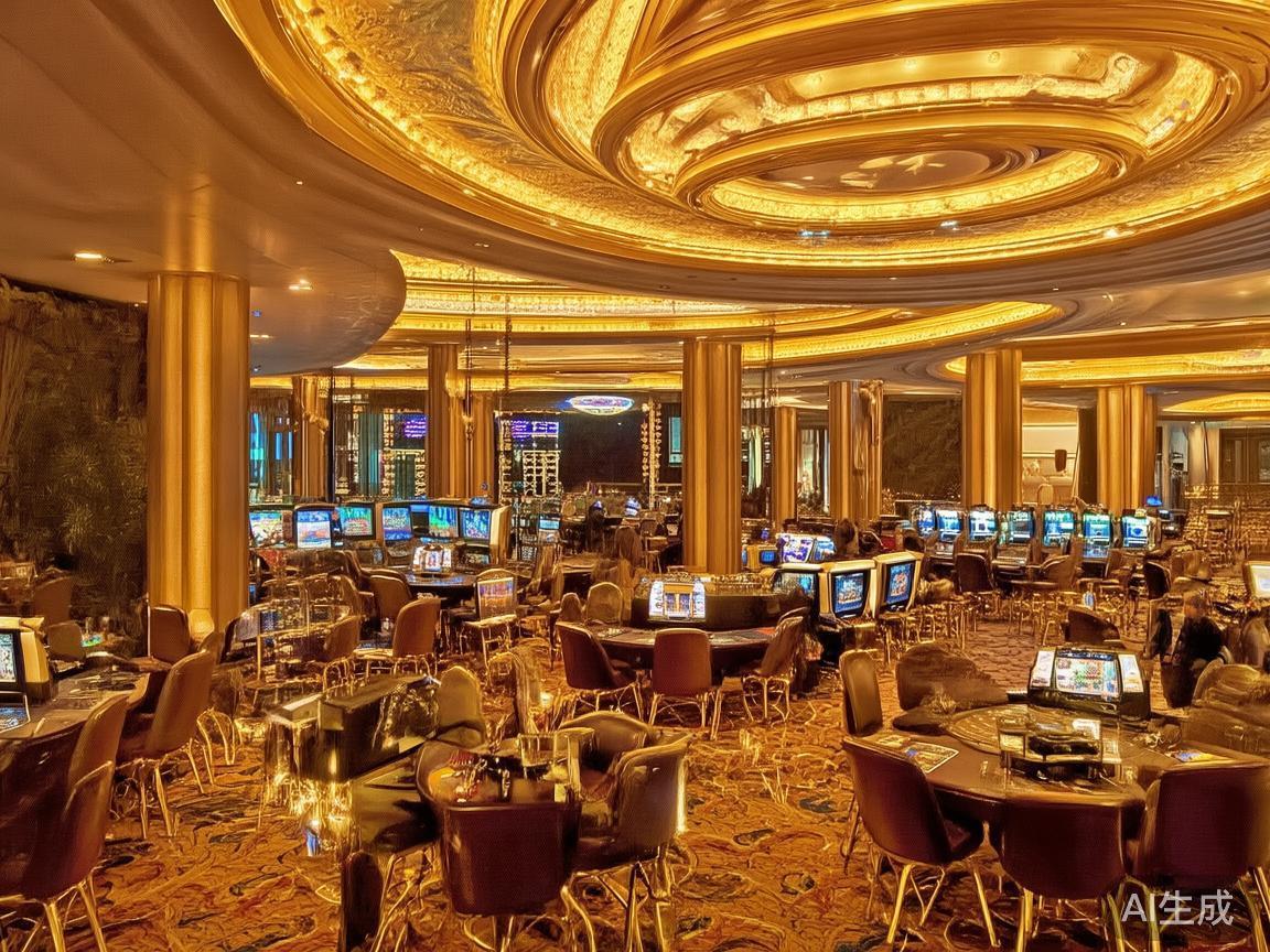 在澳门至尊皇家赌场感受奢华异彩的世界级娱乐盛宴 澳门至尊皇家赌场坐落于澳门繁华的商业区,其宏伟的建