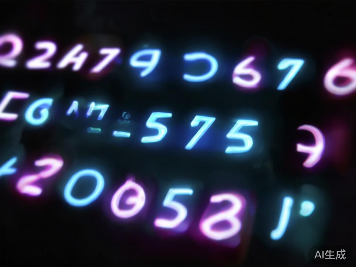 验证码数字
这是最核心的部分，通常为4至6位数字