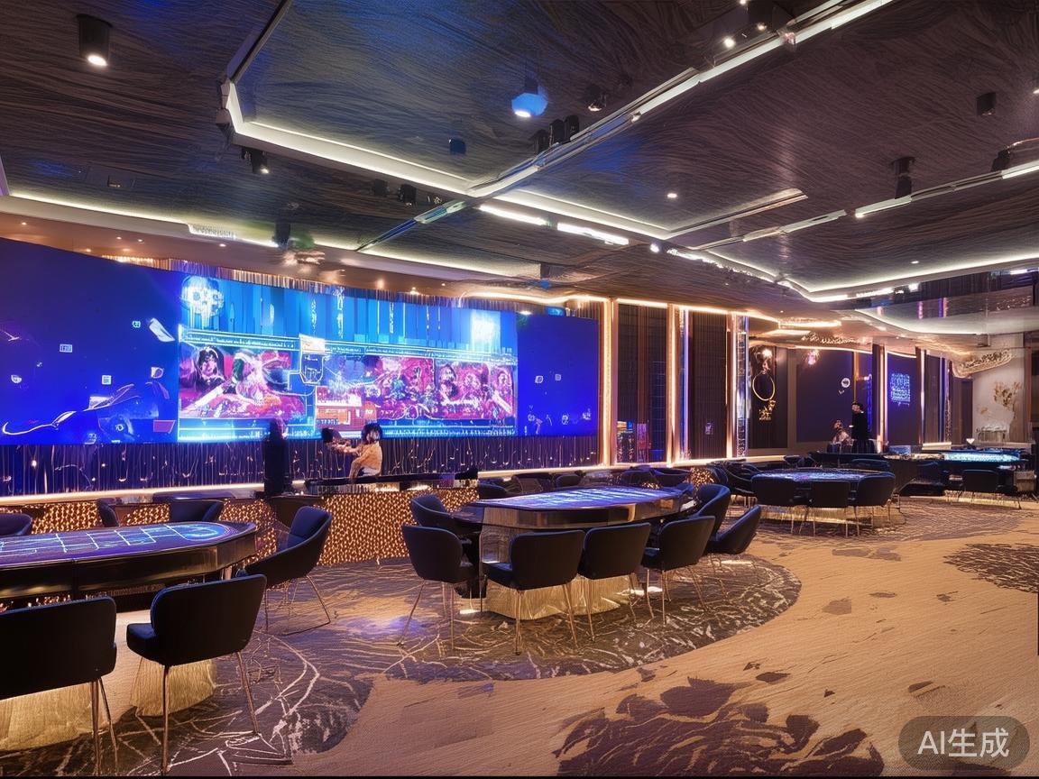 在引领行业潮流方面，澳门新皇家赌场充分融合科技创新