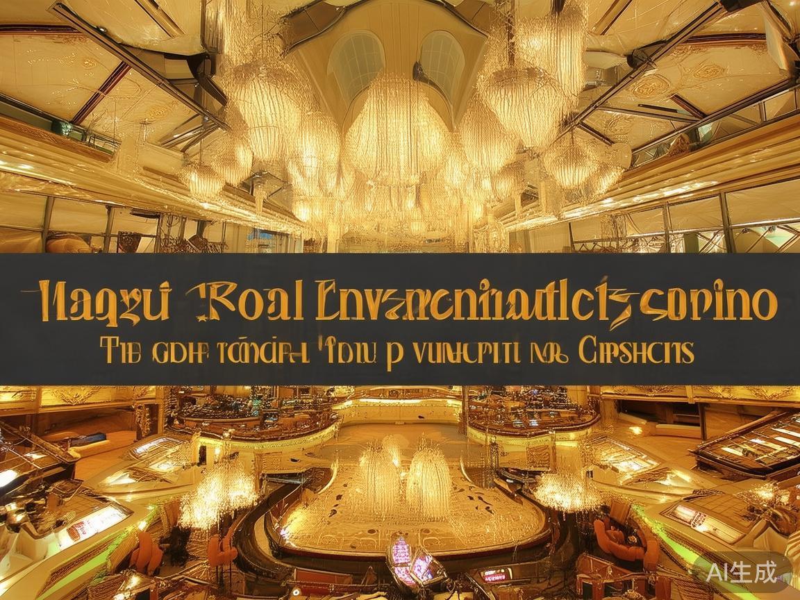 澳门皇家娱乐赌场以其宏伟壮观的建筑设计和华丽的内部